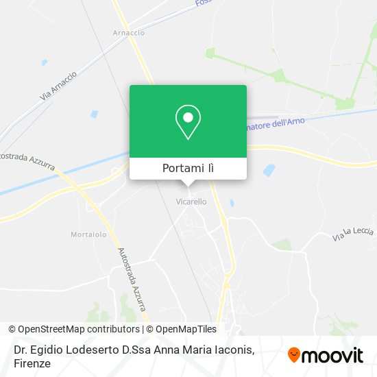 Mappa Dr. Egidio Lodeserto D.Ssa Anna Maria Iaconis