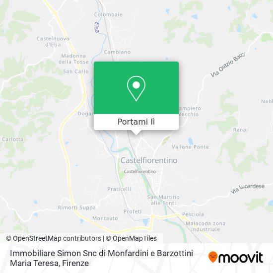Mappa Immobiliare Simon Snc di Monfardini e Barzottini Maria Teresa
