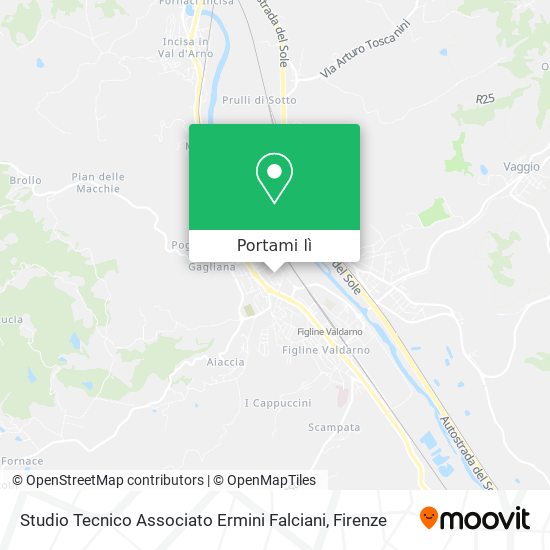 Mappa Studio Tecnico Associato Ermini Falciani