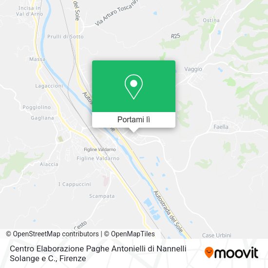 Mappa Centro Elaborazione Paghe Antonielli di Nannelli Solange e C.