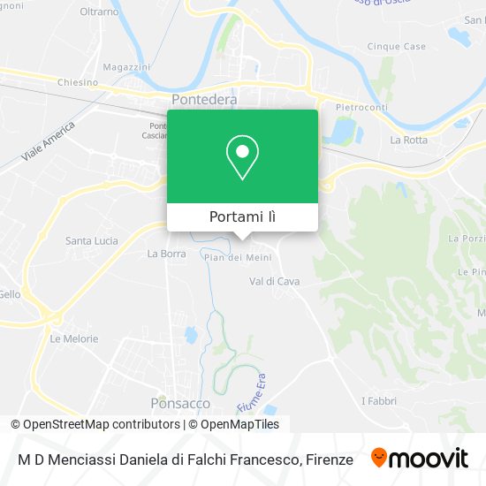 Mappa M D Menciassi Daniela di Falchi Francesco
