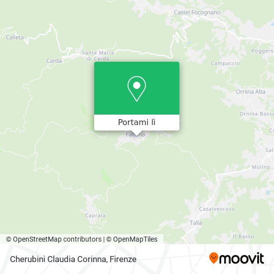 Mappa Cherubini Claudia Corinna