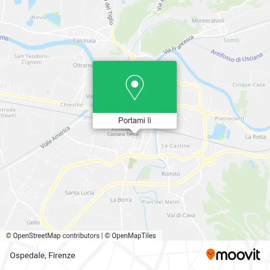 Mappa Ospedale