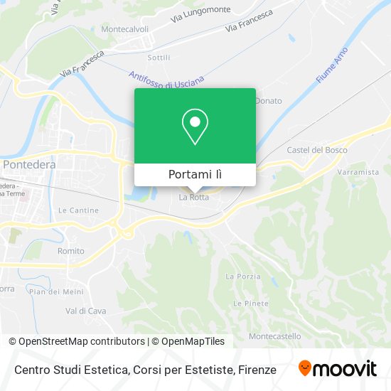 Mappa Centro Studi Estetica, Corsi per Estetiste