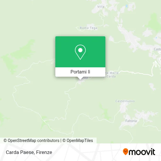 Mappa Carda Paese