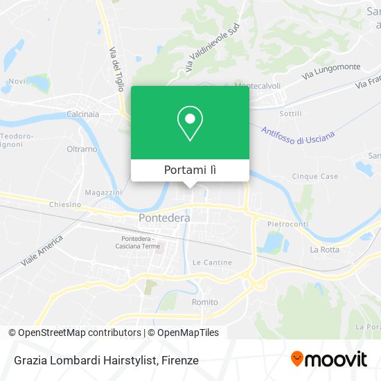 Mappa Grazia Lombardi Hairstylist