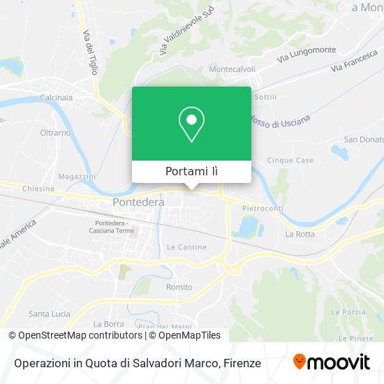 Mappa Operazioni in Quota di Salvadori Marco