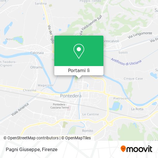 Mappa Pagni Giuseppe