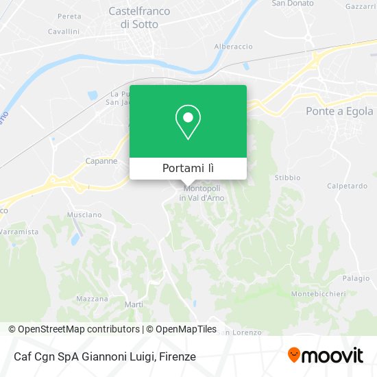 Mappa Caf Cgn SpA Giannoni Luigi
