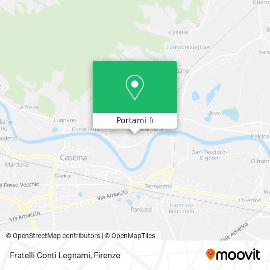 Mappa Fratelli Conti Legnami