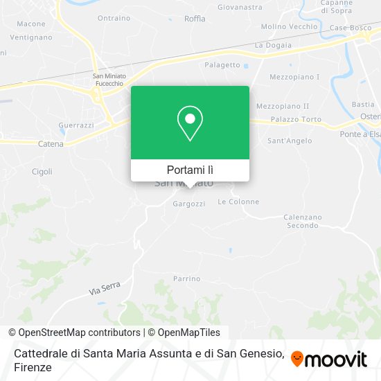 Mappa Cattedrale di Santa Maria Assunta e di San Genesio