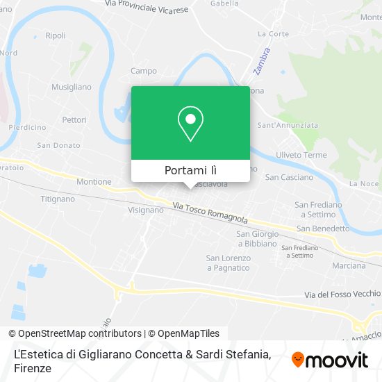 Mappa L'Estetica di Gigliarano Concetta & Sardi Stefania