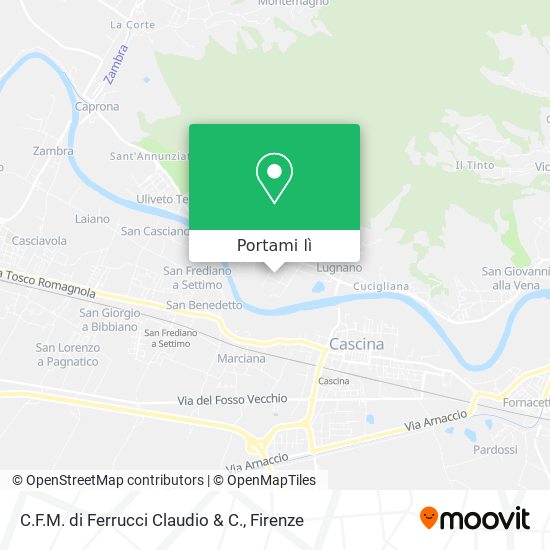 Mappa C.F.M. di Ferrucci Claudio & C.