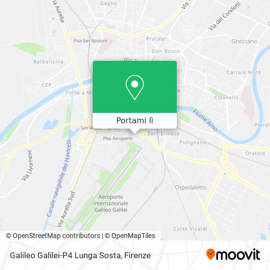 Mappa Galileo Galilei-P4 Lunga Sosta