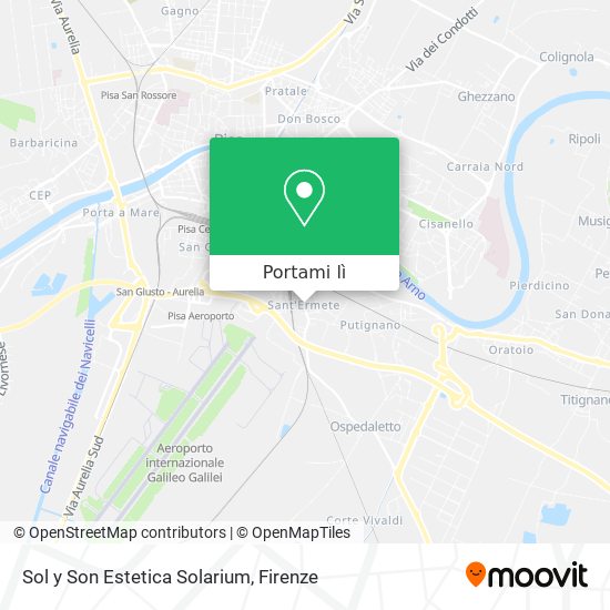 Mappa Sol y Son Estetica Solarium