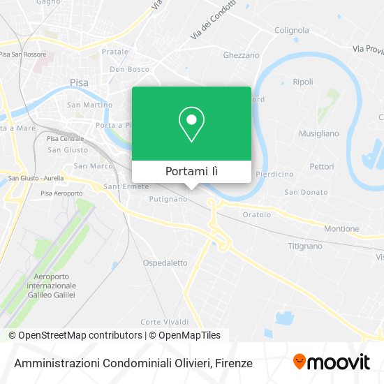 Mappa Amministrazioni Condominiali Olivieri