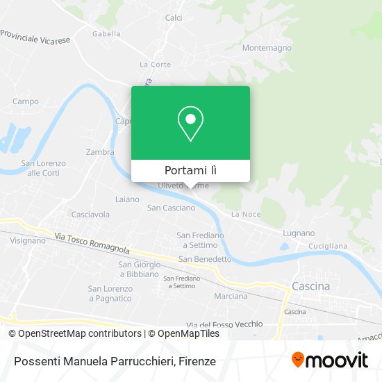 Mappa Possenti Manuela Parrucchieri
