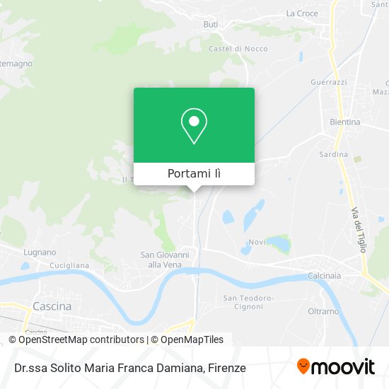 Mappa Dr.ssa Solito Maria Franca Damiana