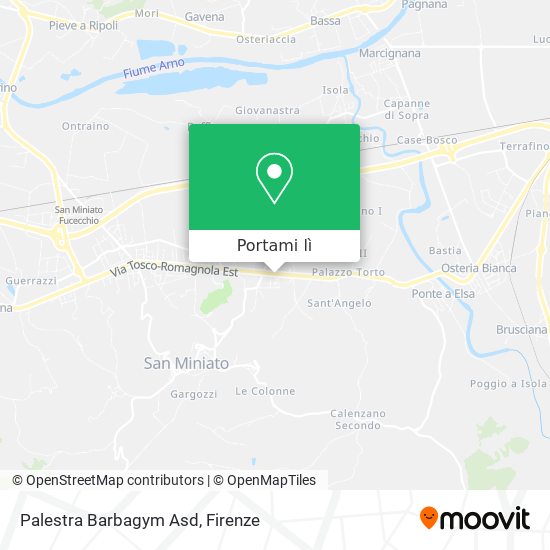 Mappa Palestra Barbagym Asd