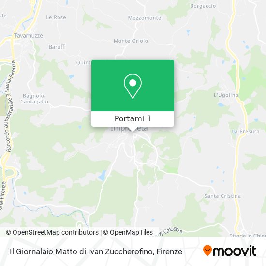 Mappa Il Giornalaio Matto di Ivan Zuccherofino