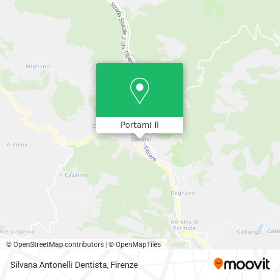 Mappa Silvana Antonelli Dentista