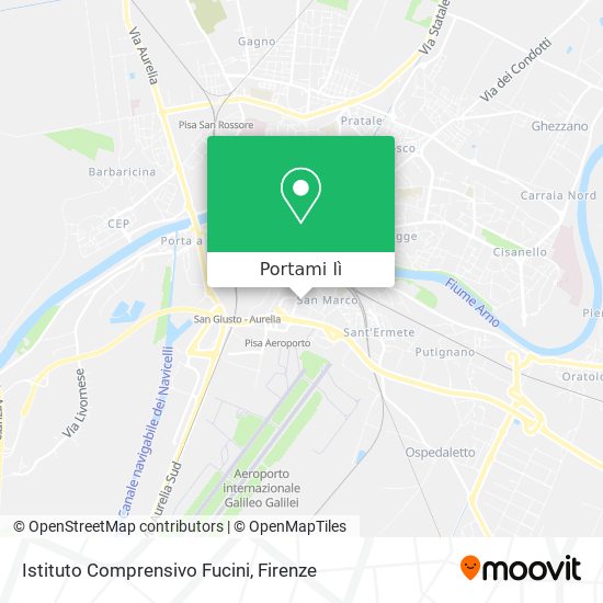 Mappa Istituto Comprensivo Fucini