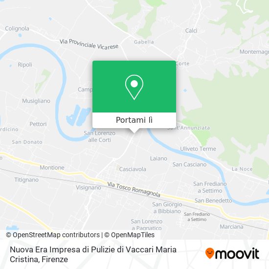 Mappa Nuova Era Impresa di Pulizie di Vaccari Maria Cristina