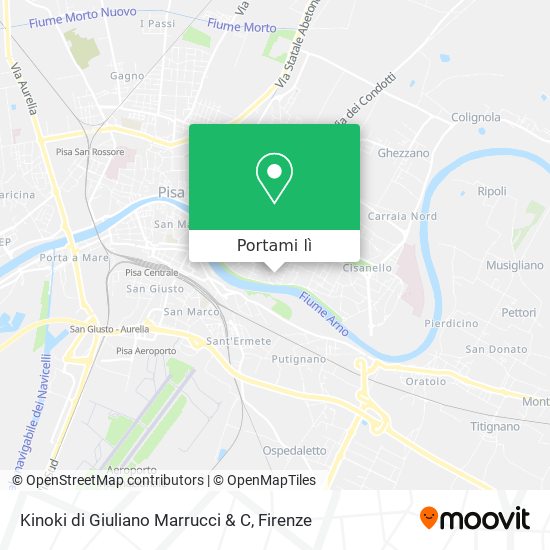 Mappa Kinoki di Giuliano Marrucci & C
