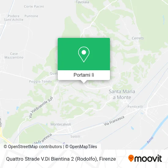 Mappa Quattro Strade V.Di Bientina 2 (Rodolfo)