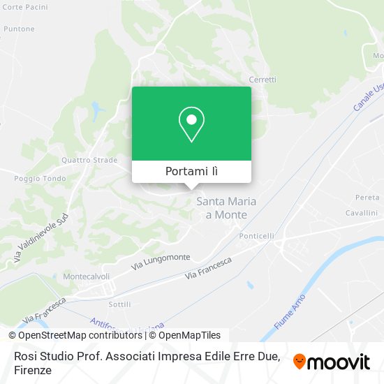 Mappa Rosi Studio Prof. Associati Impresa Edile Erre Due