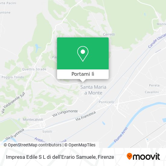 Mappa Impresa Edile S L di dell'Erario Samuele