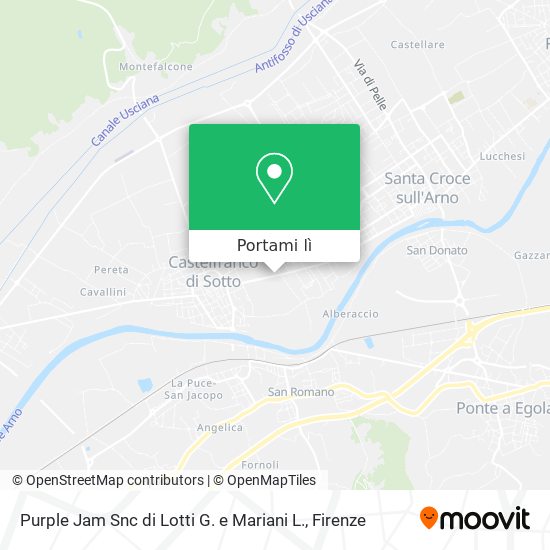 Mappa Purple Jam Snc di Lotti G. e Mariani L.
