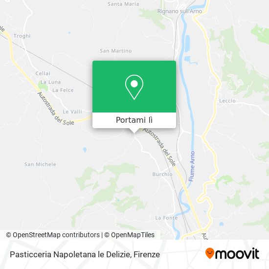 Mappa Pasticceria Napoletana le Delizie