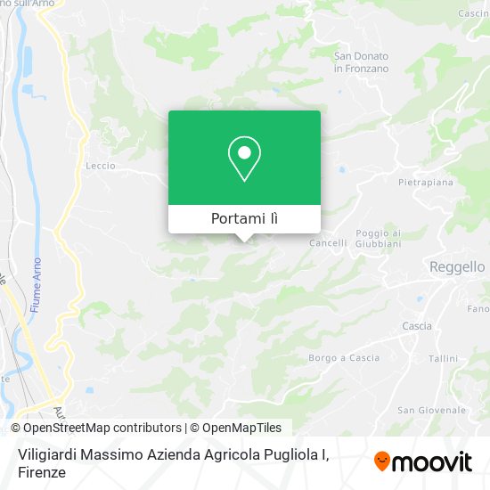Mappa Viligiardi Massimo Azienda Agricola Pugliola I