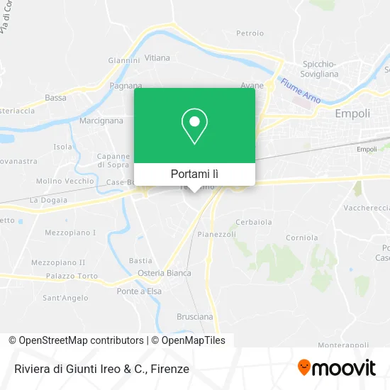 Mappa Riviera di Giunti Ireo & C.