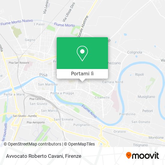 Mappa Avvocato Roberto Cavani