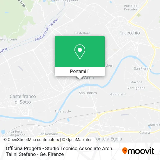 Mappa Officina Progetti - Studio Tecnico Associato Arch. Talini Stefano - Ge