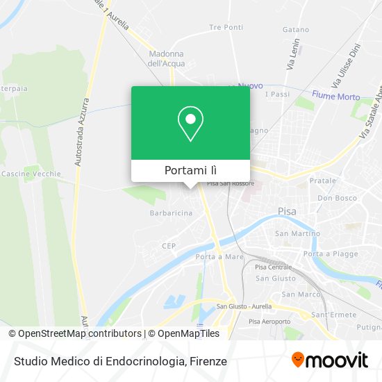 Mappa Studio Medico di Endocrinologia