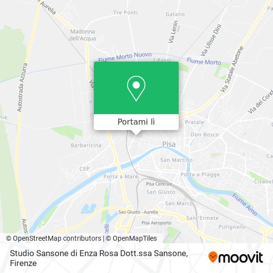 Mappa Studio Sansone di Enza Rosa Dott.ssa Sansone