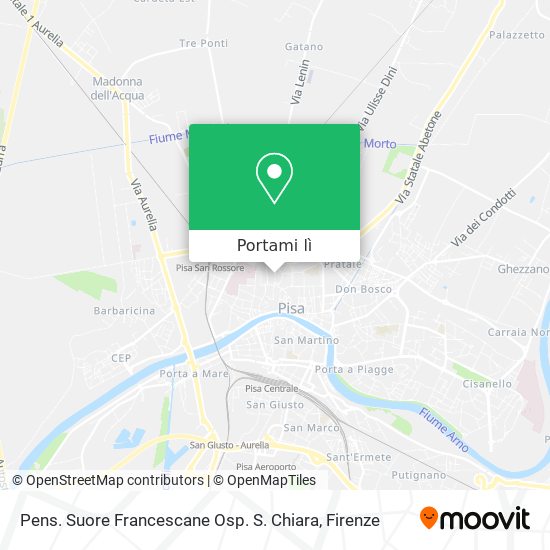 Mappa Pens. Suore Francescane Osp. S. Chiara