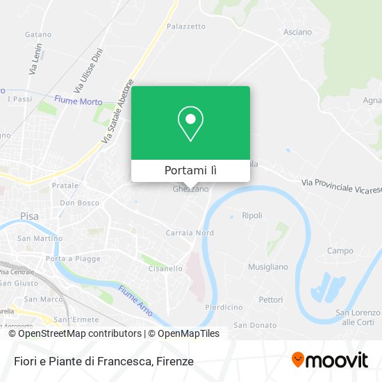 Mappa Fiori e Piante di Francesca