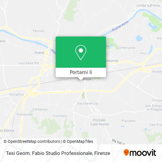 Mappa Tesi Geom. Fabio Studio Professionale