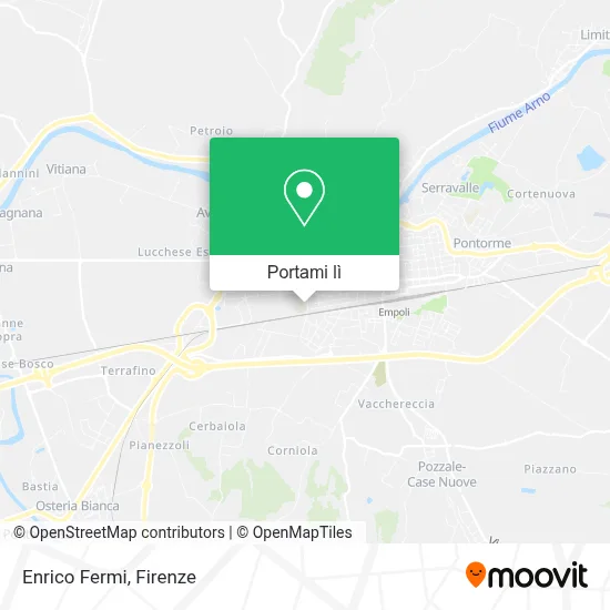 Mappa Enrico Fermi