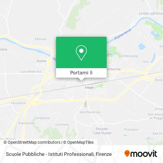 Mappa Scuole Pubbliche - Istituti Professionali