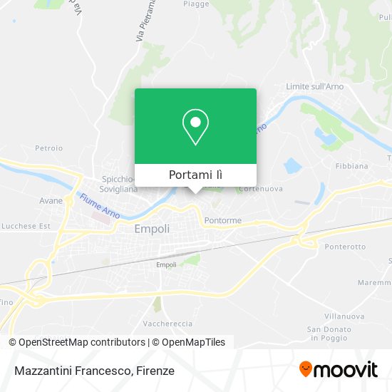 Mappa Mazzantini Francesco