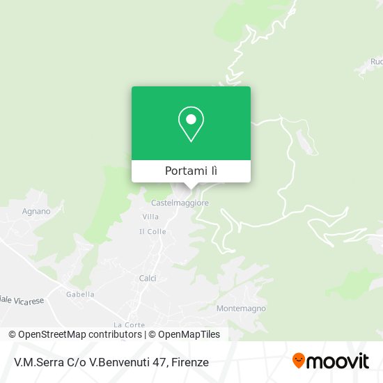 Mappa V.M.Serra C/o V.Benvenuti 47