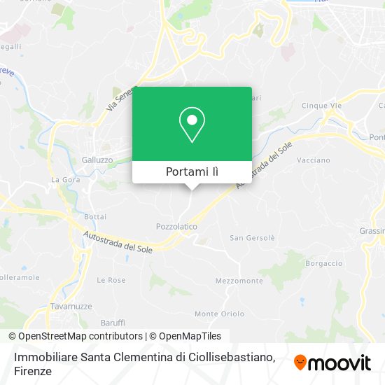 Mappa Immobiliare Santa Clementina di Ciollisebastiano
