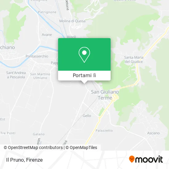 Mappa Il Pruno