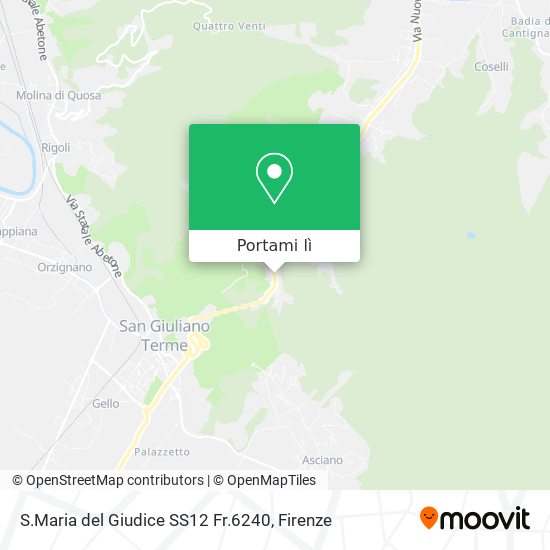Mappa S.Maria del Giudice SS12 Fr.6240