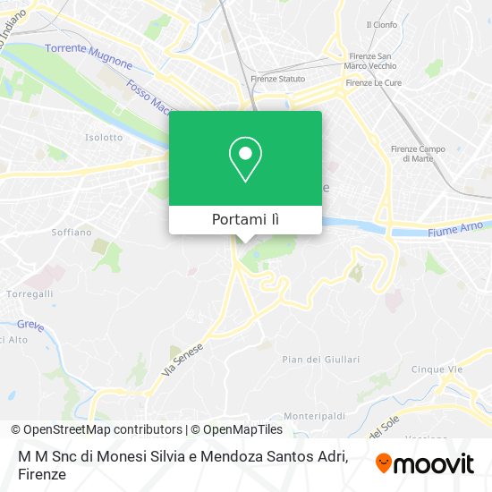 Mappa M M Snc di Monesi Silvia e Mendoza Santos Adri